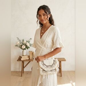 New boutique crossbody handmade bag